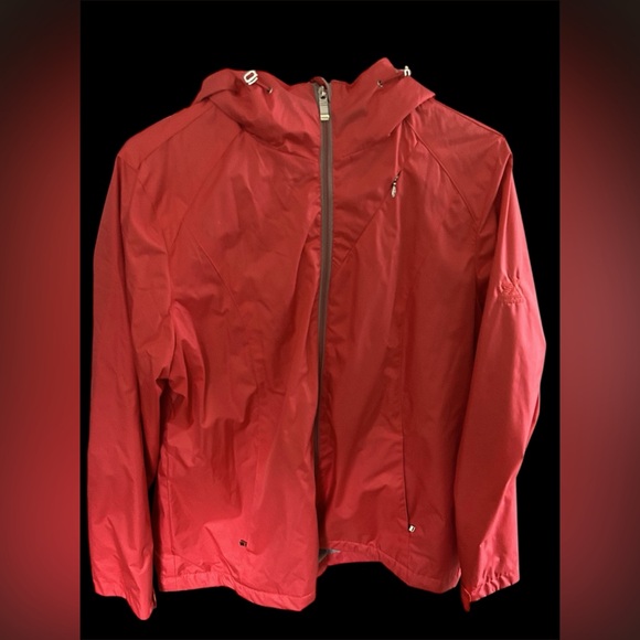 Zeroxposur hooded lined/ waterproof jacket size X-Large in orange - Picture 2 of 8